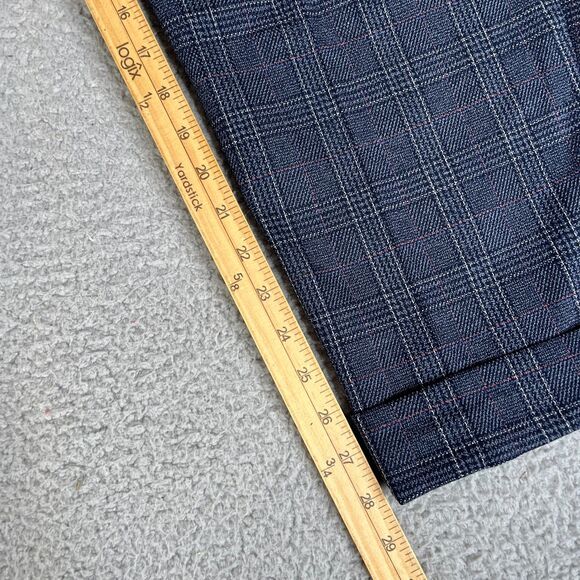 Charter Club Pant Women 28W Plaid Slim Slimming Stretch Cuffed Plus Size 50x28 - Picture 15 of 16